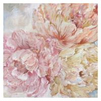 Contemporary Peonies II Canvas Art Print