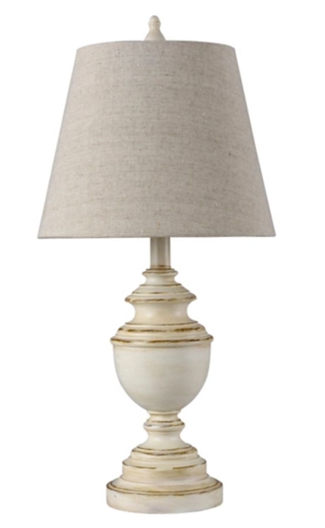 kirklands caroline distressed lamp