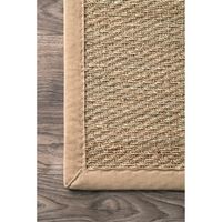 Natural Seagrass Percey Area Rug, 8x10