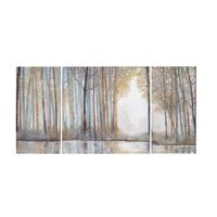 Forest Reflections Canvas Art Prints, Set of 3