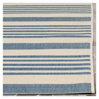 Blue Courcy Transitional Outdoor Accent Rug