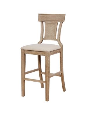 Ray Brown with Washed Finish Bar Stool