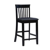 Black Jayden Craftsman Counter Stool