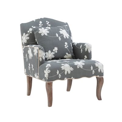 Natalie Floral Accent Chair