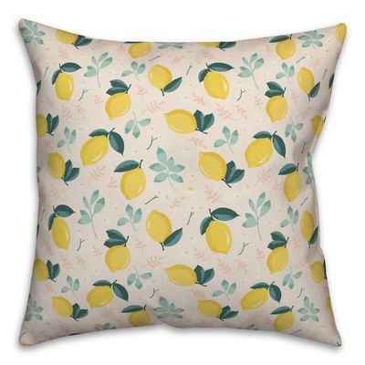 Farmhouse Lemons Reversible Pillow