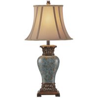 Barbados Blue Traditional Table Lamp