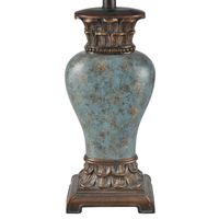 Barbados Blue Traditional Table Lamp