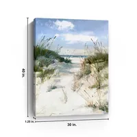 Dune View Giclee Canvas Art Print