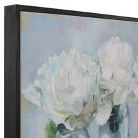 Fresh Picked Peonies Framed Art Print