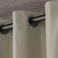 Tan Biscayne Outdoor Curtain Panel Set, 120 in.