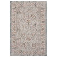 Caramel Botanical Indoor/Outdoor Area Rug, 7x9