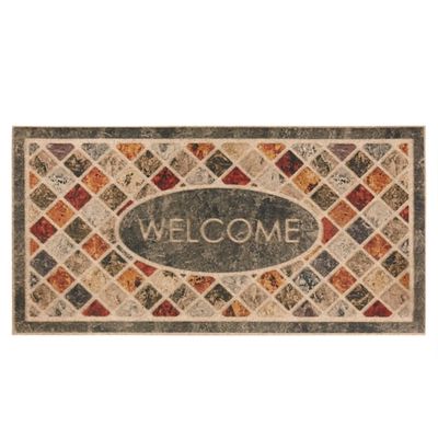 Mineral Stone Ornamental Entry Doormat