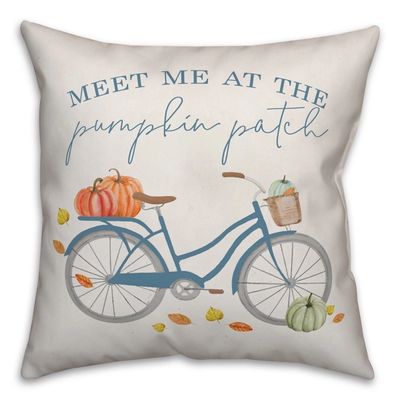 Meet Me At The Pumpkin Patch Pillow
