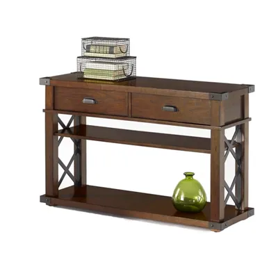 Lambert Double X Frame Console Table