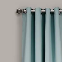 Blue Insulated Blackout Curtain Panel Set, 108 in.