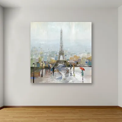 Paris Giclee Canvas Art Print