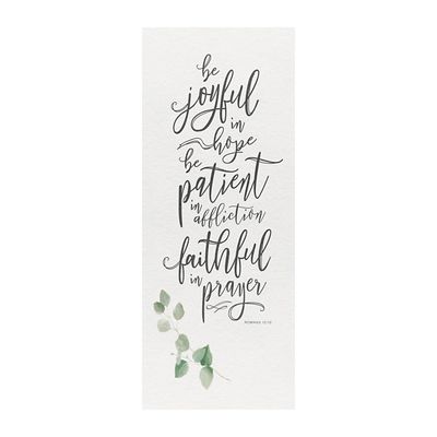 Joyful in Hope Canvas Art Print