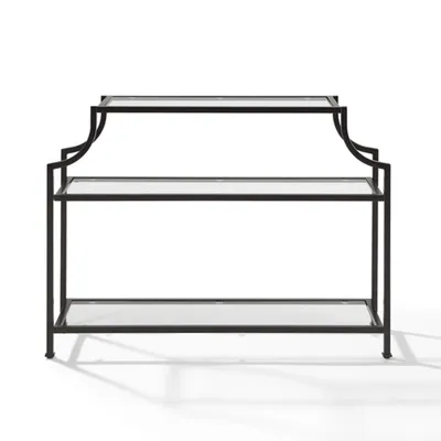 Bronze 3-Tier Ashlee Console Table