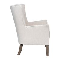 Ivory Upholstered Armchair