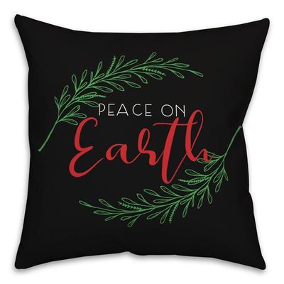 Peace on Earth Christmas Pillow