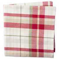 Christmas Orchard Plaid Napkins, Set of 6