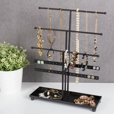 3-Tier Bronze Jewelry Organizer