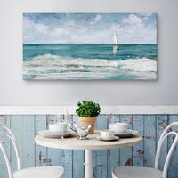 Sailing Day Canvas Art Print