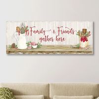 Family & Friends Canvas Art Print