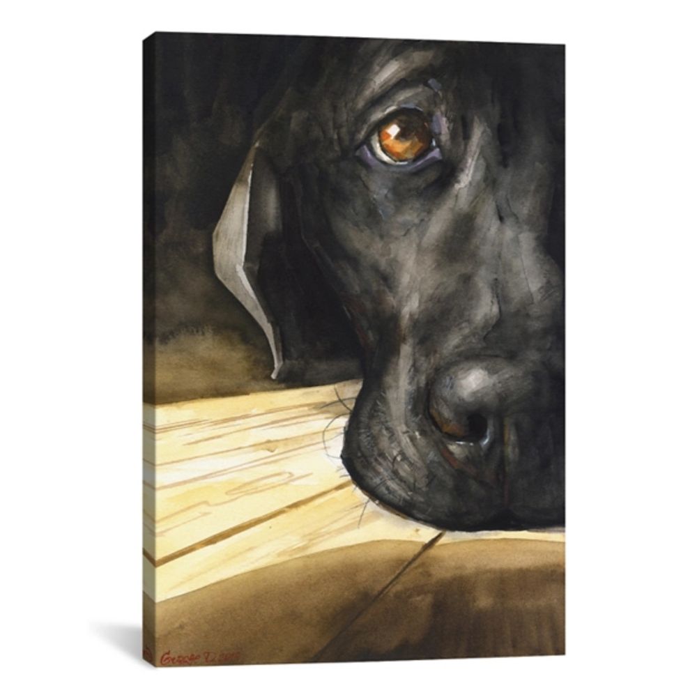 Labrador Giclee Canvas Art Print