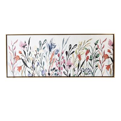 Colorful Wildflowers Framed Art Print