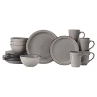 Gray Charisma 16-pc. Dinnerware Set