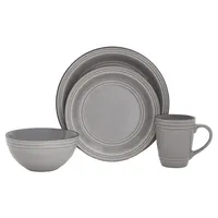 Gray Charisma 16-pc. Dinnerware Set