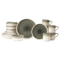 Gray Abode Speckled 16-pc. Dinnerware Set