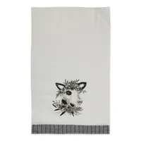 Black and White Animal Kitchen Towels, Set of 3