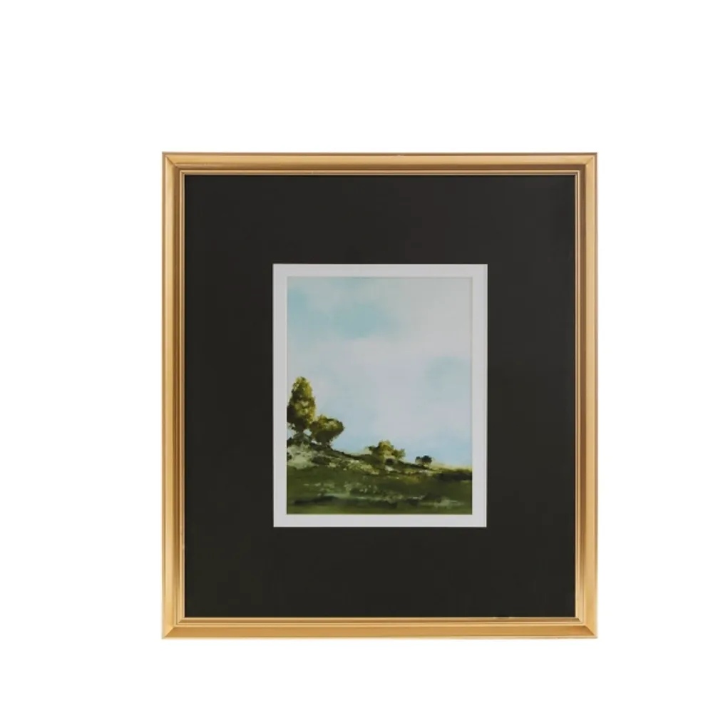 Martha Stewart Across the Plains Framed Art Print