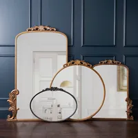 Gold Bordeaux Ornate Leaner Mirror, 46x63 in.