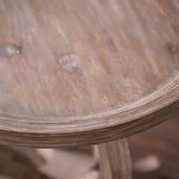 Natural Wooden Parker Accent Table