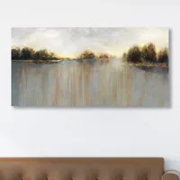 Rain At Dawn Giclee Canvas Art Print