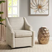 Benton Swivel Glider Accent Chair