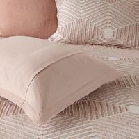 Soft Pink Tufted Full/Queen 3-pc. Comforter Set