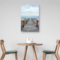 Pier Pressure Canvas Art Print