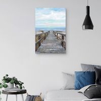 Pier Pressure Canvas Art Print