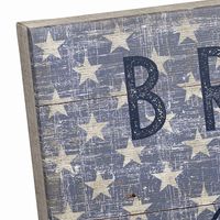 Broad Stripes Bright Stars Canvas Art Print