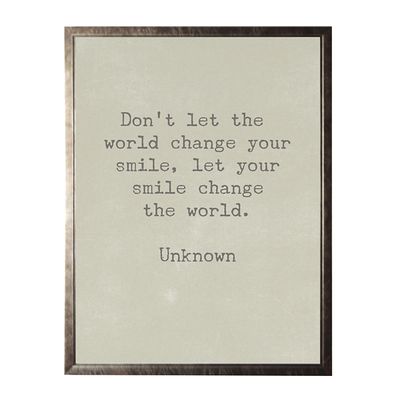 Change the World Dr. Seuss Quote Framed Art Print