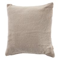 Light Cream Solid Accent Pillow