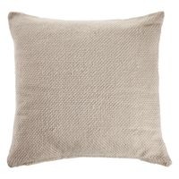 Light Cream Solid Accent Pillow