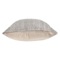 Distressed Gray Accent Pillow