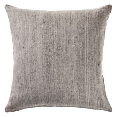 Distressed Gray Accent Pillow