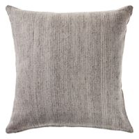 Distressed Gray Accent Pillow