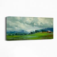 Wallowa Valley Giclee Canvas Art Print